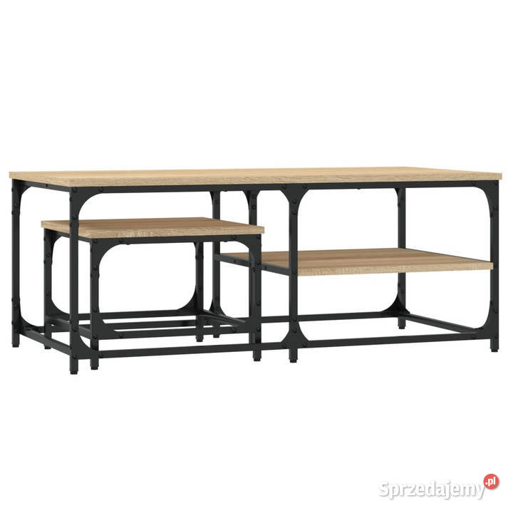 Stoliki wsuwane pod siebie 2 dąb sonoma WM835395 Warszawa