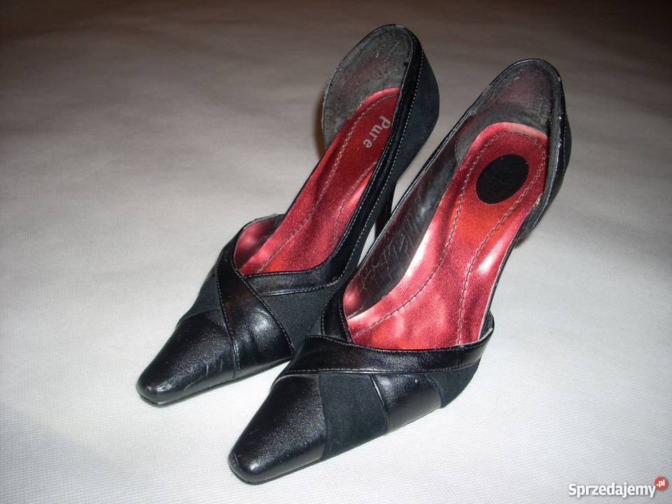 SWG London Czarne szpilki Eleganckie 37 Rozmiar 37 Nowy Sącz sprzedam