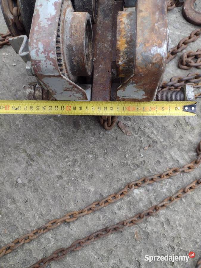 Wciągarka suwnicowa Gołcza