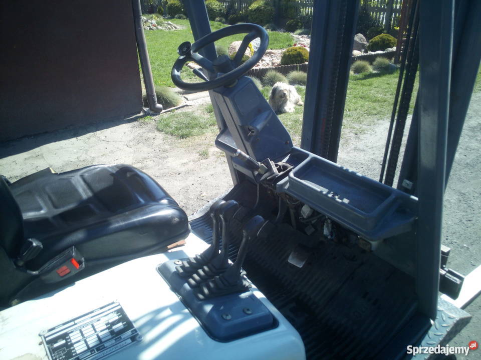 Sprzedam wózek widłowy Fiat OM G18 LPG duplex 4m Wróblew sprzedam