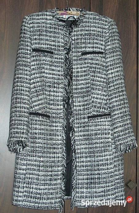 Płaszcz patchwork marki KALEIDOSCOPE r38 nowy Wieleń