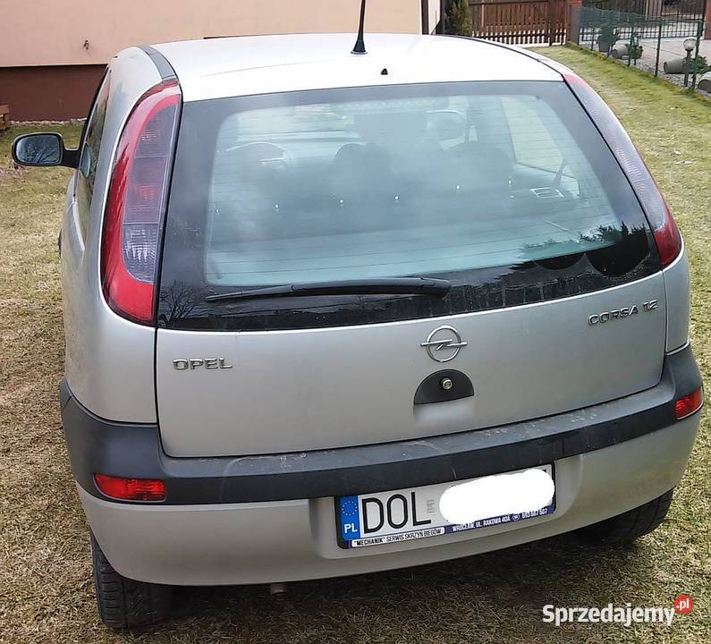 OPEL CORSA C 12 easytronic uszkodzony sterownik dolnośląskie Oleśnica sprzedam