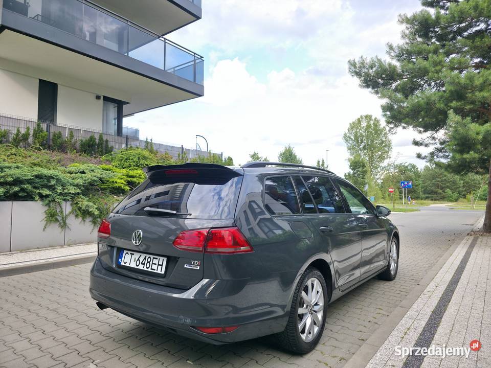 Volkswagen Golf VII 16 TDI manualna kujawsko-pomorskie