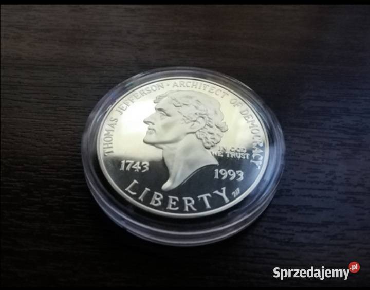 1 dolar USA srebro Madison Statua Wolności opolskie Opole