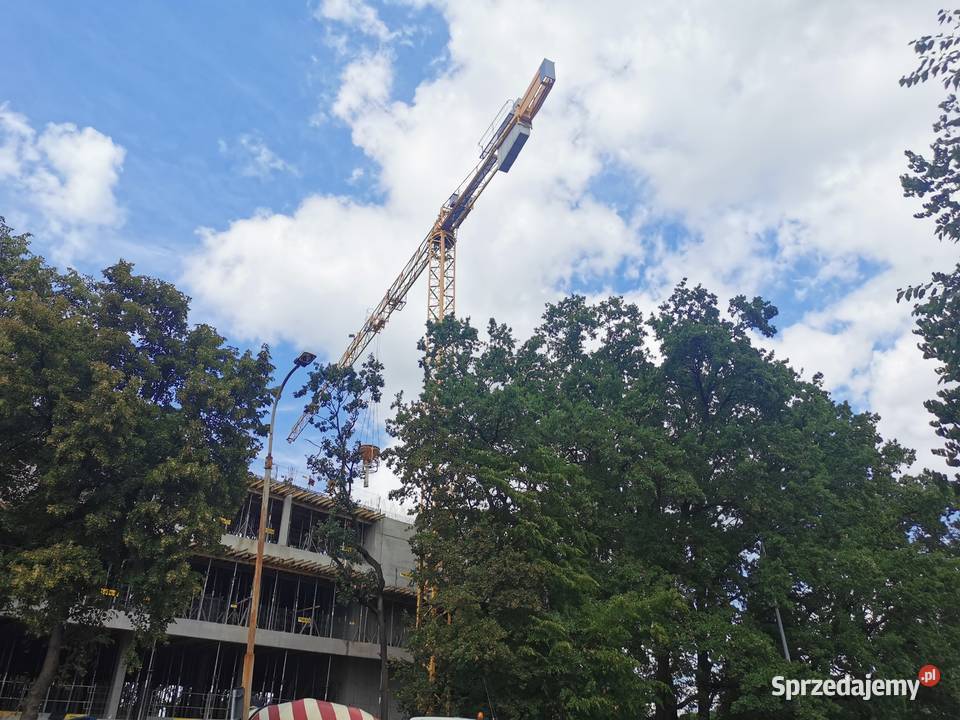Żuraw wieżowy górno obrotowy Potain MCT88 2011 Dźwigi, podnośniki Ligota Piękna sprzedam