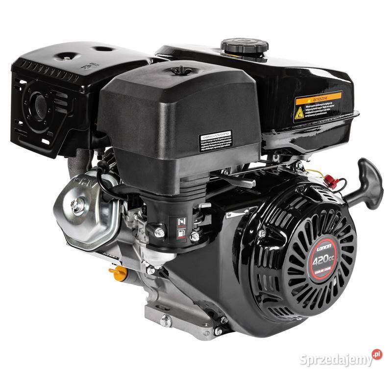 Silnik Loncin G420FA wał poziomy 25 mm 60 mm Opalenica
