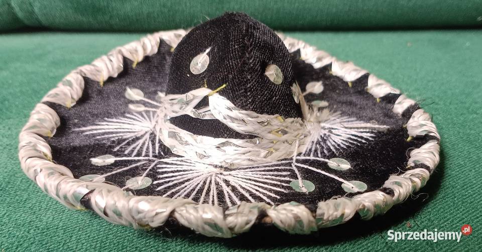 Miniaturowe meksykańskie sombrero vintage Zbylitowska Góra sprzedam