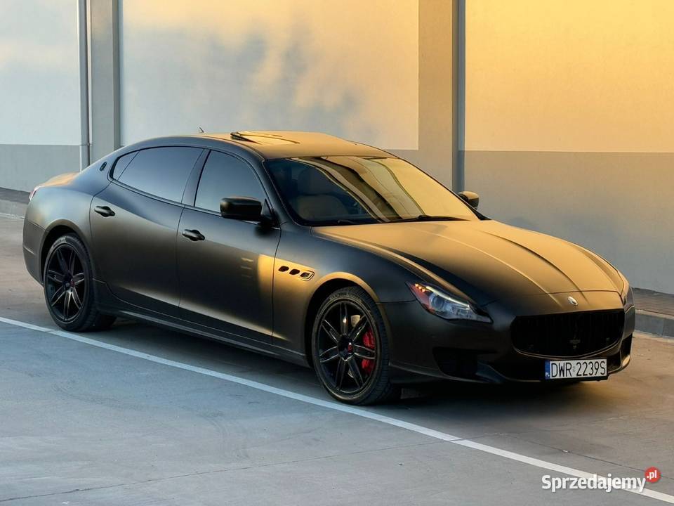 Maserati Quattroporte gts 38 biturbo 530 podkarpackie