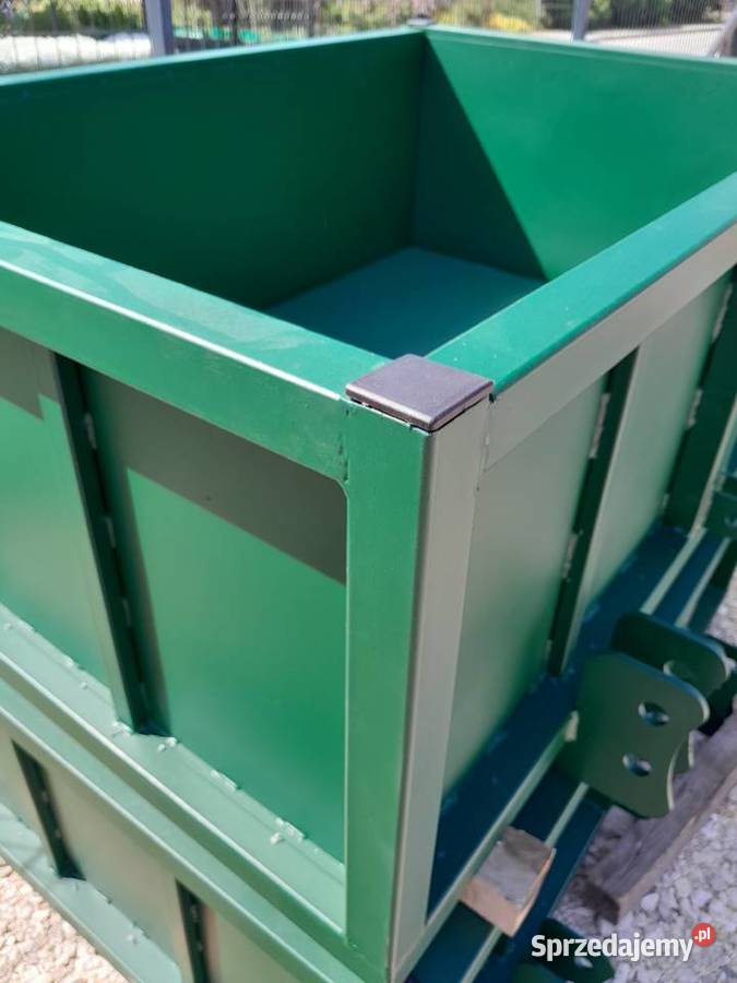 Skrzynia transportowa załadunkowa na tył