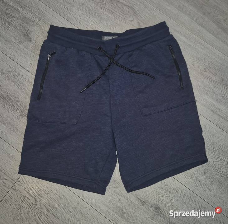 Spodenki szorty chłopiec granat Primark 164S