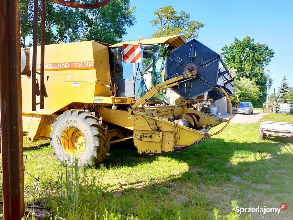 Kombajn zbożowy Holland TX32 Wola Mąkolska