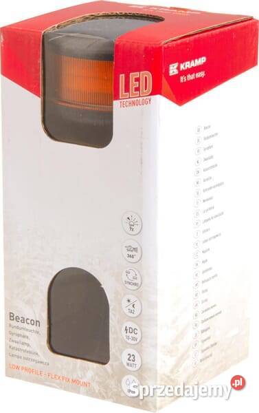 Lampa błyskowa LED LP mocowana na uchwyt DIN Oświetlenie Kamionna sprzedam