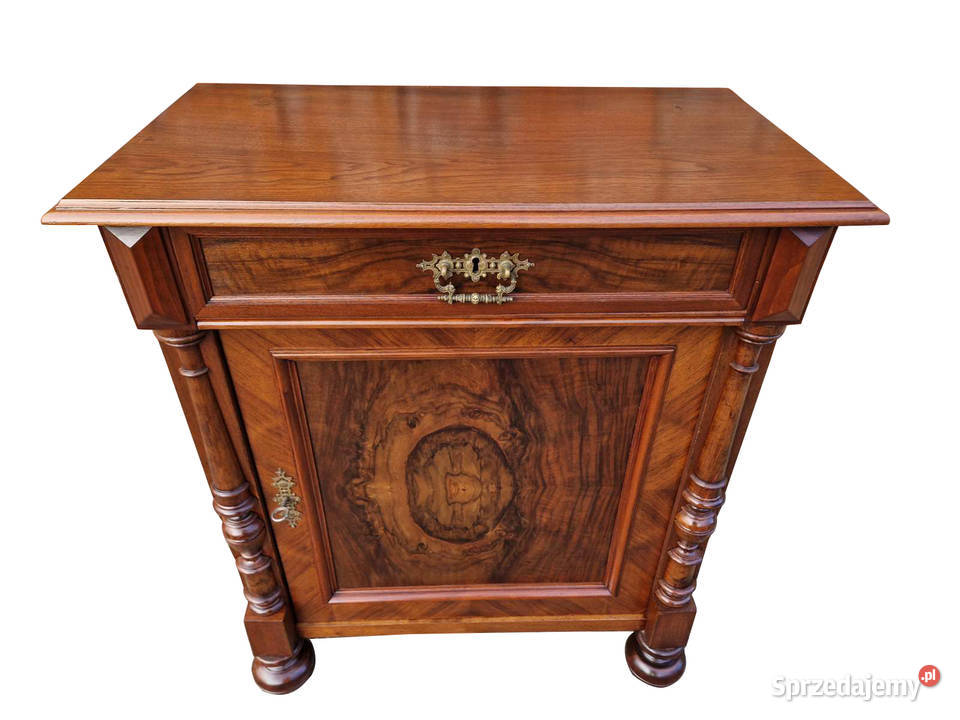 MAHONIOWA SZAFKA EKLEKTYCZNA