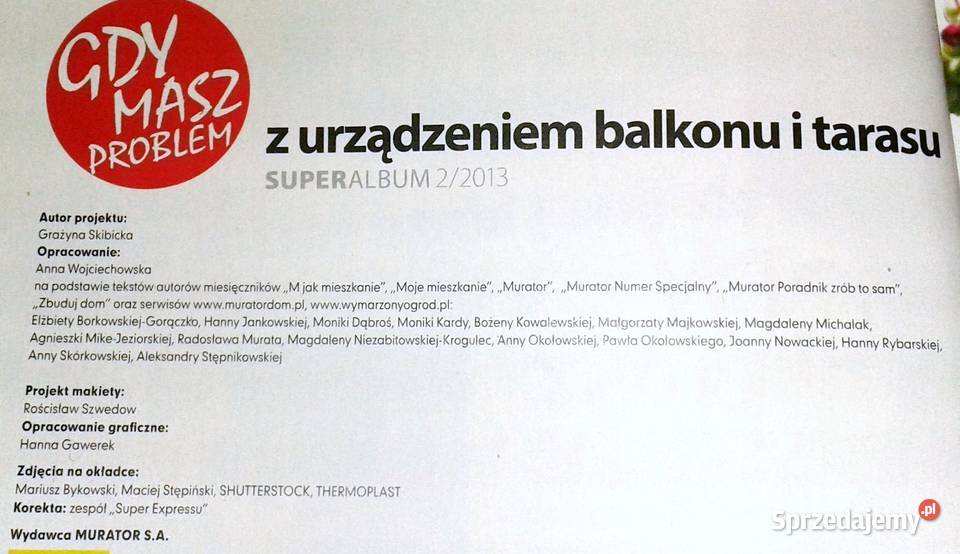 Gdy masz problem z urządzeniem balkonu tarasu