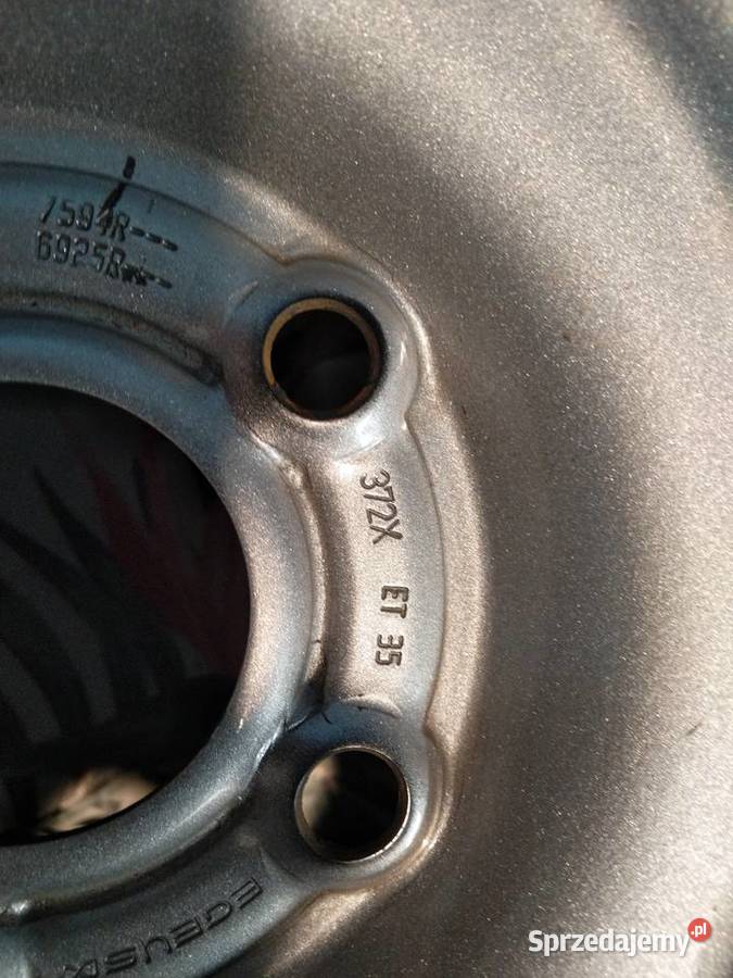 Felgi stalowe Mercedes citan r15 et35 nowe Samochodowe małopolskie Izdebnik