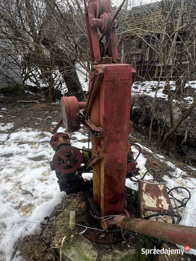 Stacjonarny ładowacz do obornika Rzepiennik Biskupi