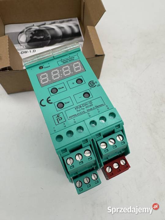 PepperlFuchs KFU8DW1D 190149 Kontroler prędkości Pozostałe Warszawa