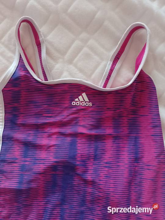 40L ADIDASGranatowo różowy strój kąpielowy Stroje kąpielowe Kraków