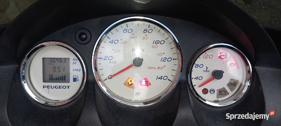 Peugeot Elystar 125 efi ABS skuter Peugeot Ruda Śląska