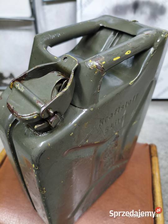 Zabytkowy Kanister Metalowy 5L NRD DDR TGL sprzedam