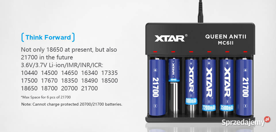 Ładowarka Xtar MC6II Poznań sprzedam