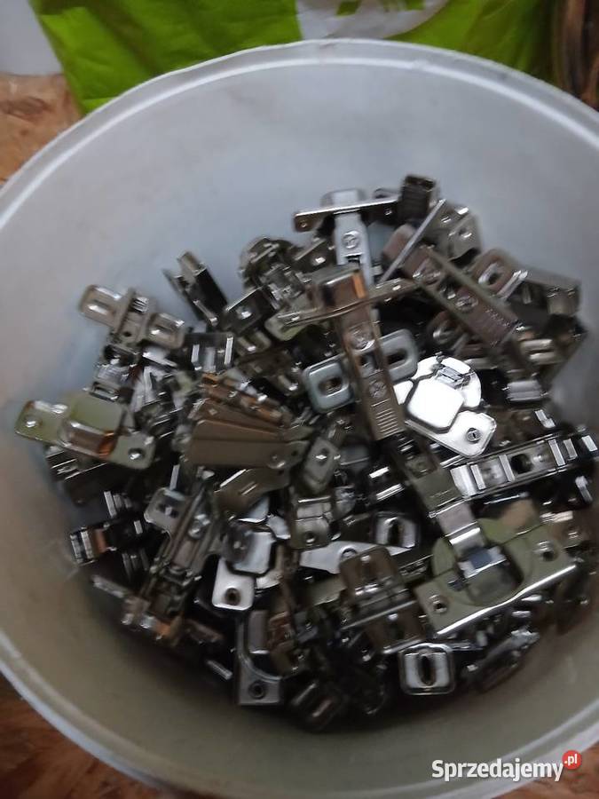 Zawiasy do mebli kompletne regulowane ok 50 70 Radzymin