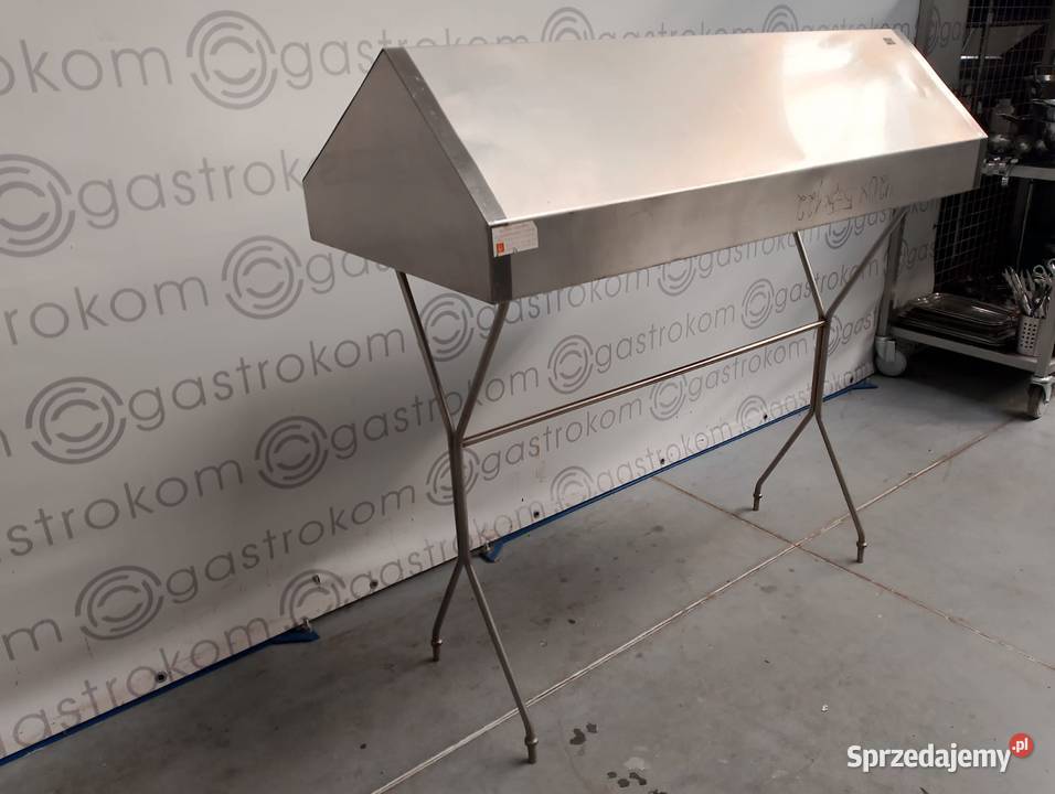 Daszek ze stali nierdzewnej 120x58x122 Wrocław