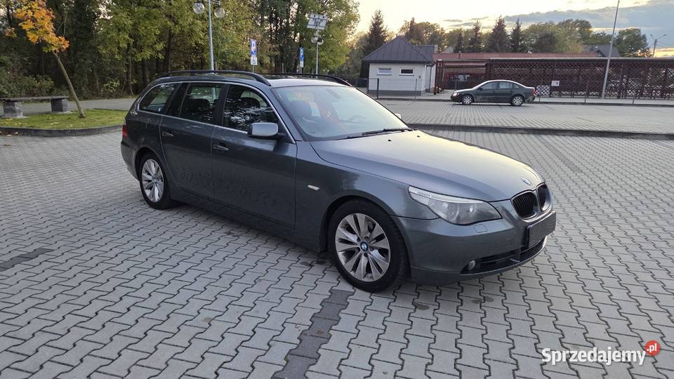 BMW E60 525D SUPER STAN FULL NISKI PRZEBIEG pierwszy właściciel Gdów