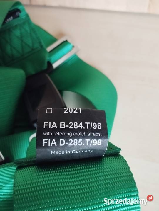 Pasy sportowe szelkowe Takata Zielona Góra sprzedam