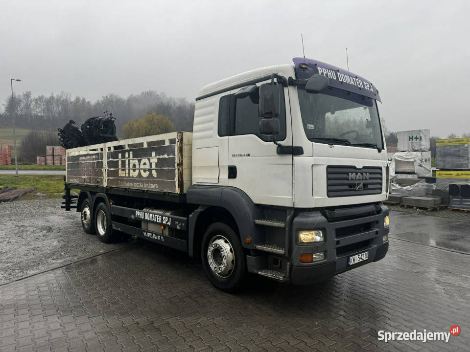 MAN TGA400 MAN TGA 26400 HIAB samochód bez Gdów