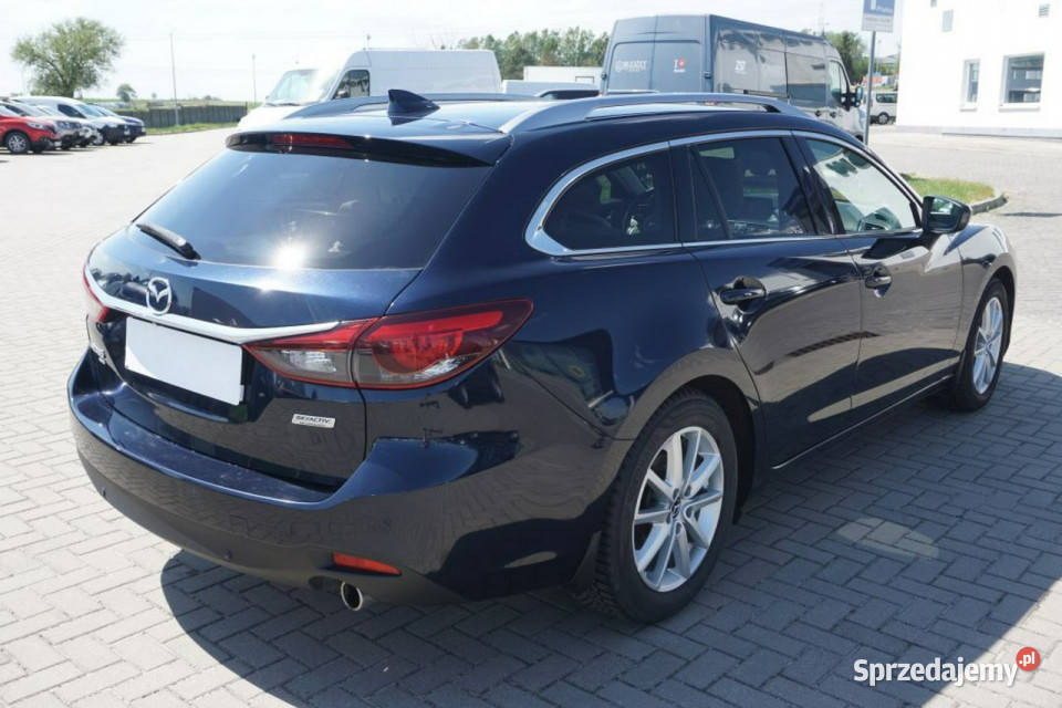 Mazda 6 Kombi 22D 175 AUT AWD salon fVAT III komputer pokładowy lubelskie Lublin
