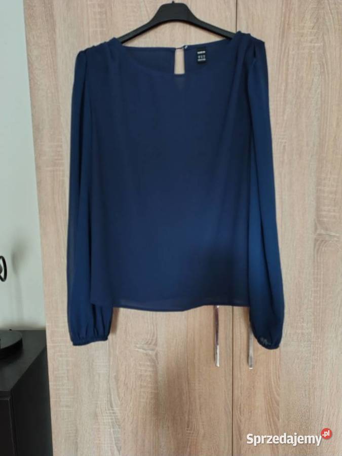 Wizytowa bluzeczka granatowa 4244 Moda i Styl sprzedam