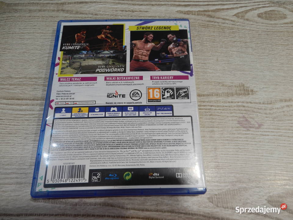 Gra 4 UFC 4 akcja Leżajsk sprzedam