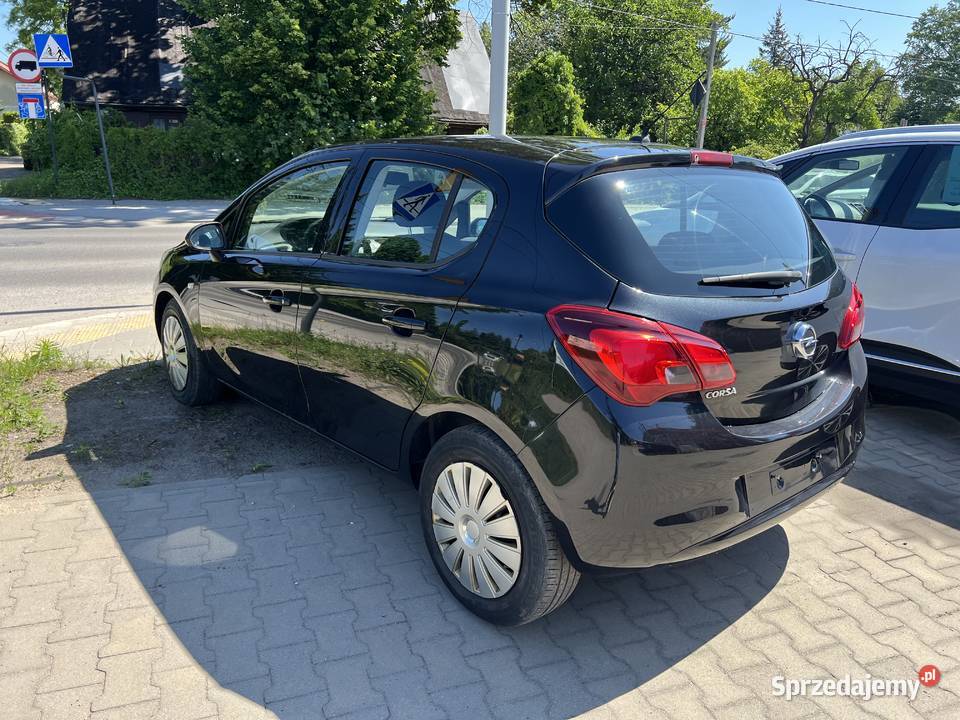 Opel Corsa E 5drzwi lakier oryginał sprowadzona czarny Corsa Łódź