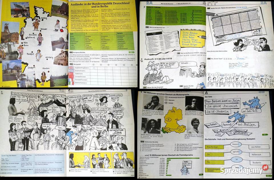Deutsch aktiv Neu Lehrbuch 1A Neuner Scherling miękka Pozostałe lubelskie