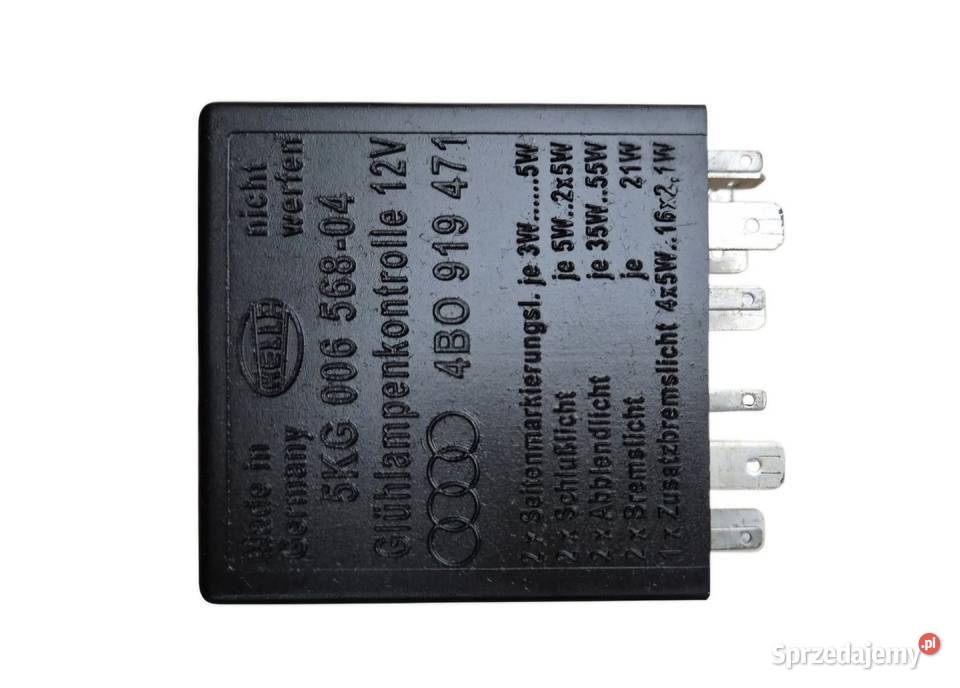 PRZEKAŹNIK AUDI SEAT SKODA VW 602 603 387 393 Przekaźniki Działoszyce