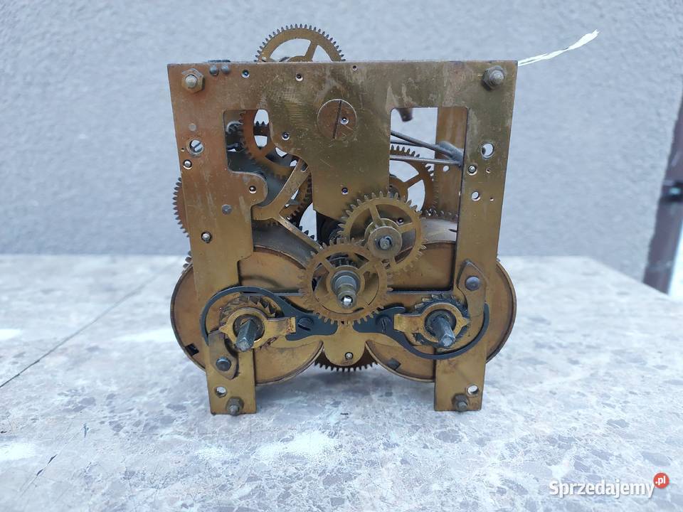 686 Mechanizm starego zegara ściennego Junghans pomorskie Tczew
