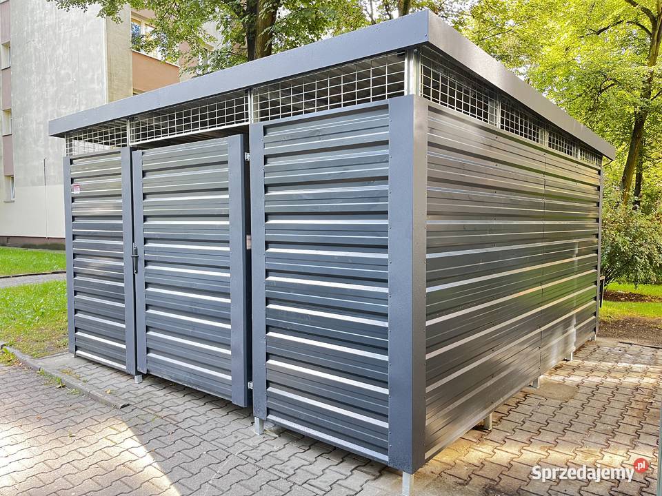 Wiata śmietnikowa na wymiar PRODUCENT Kąty Wrocławskie sprzedam