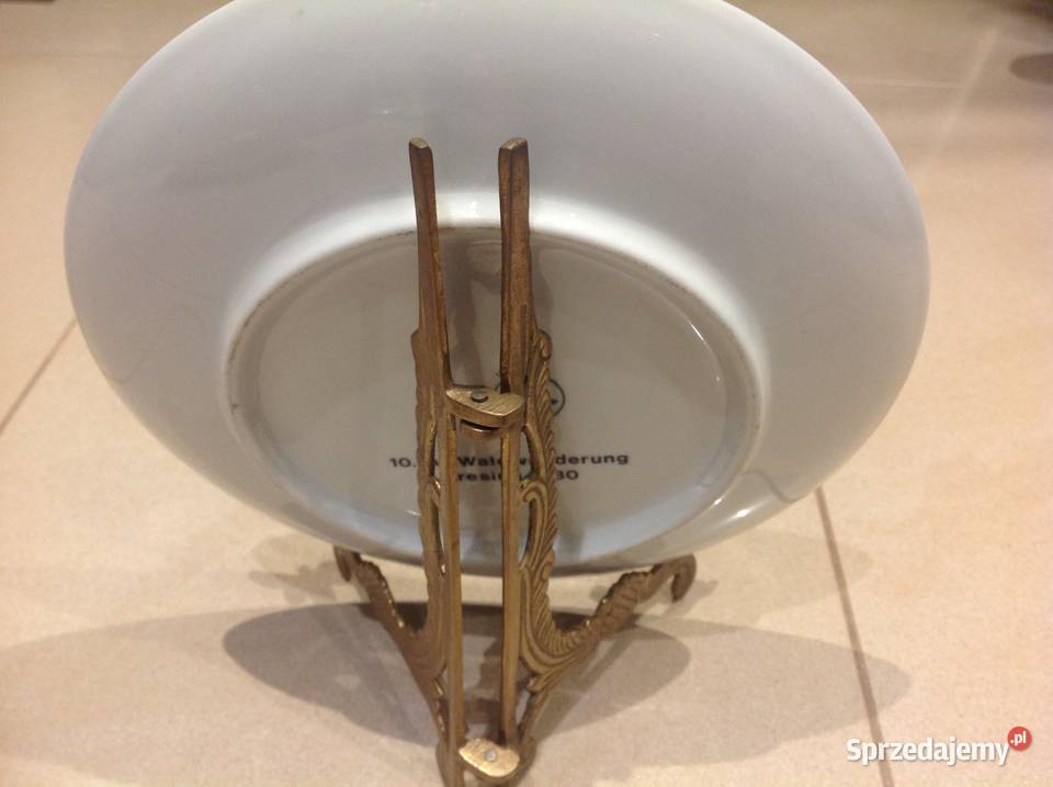 Talerz Porcelanowy Dekoracyjny Papierz Jan Paweł Nowa Sól