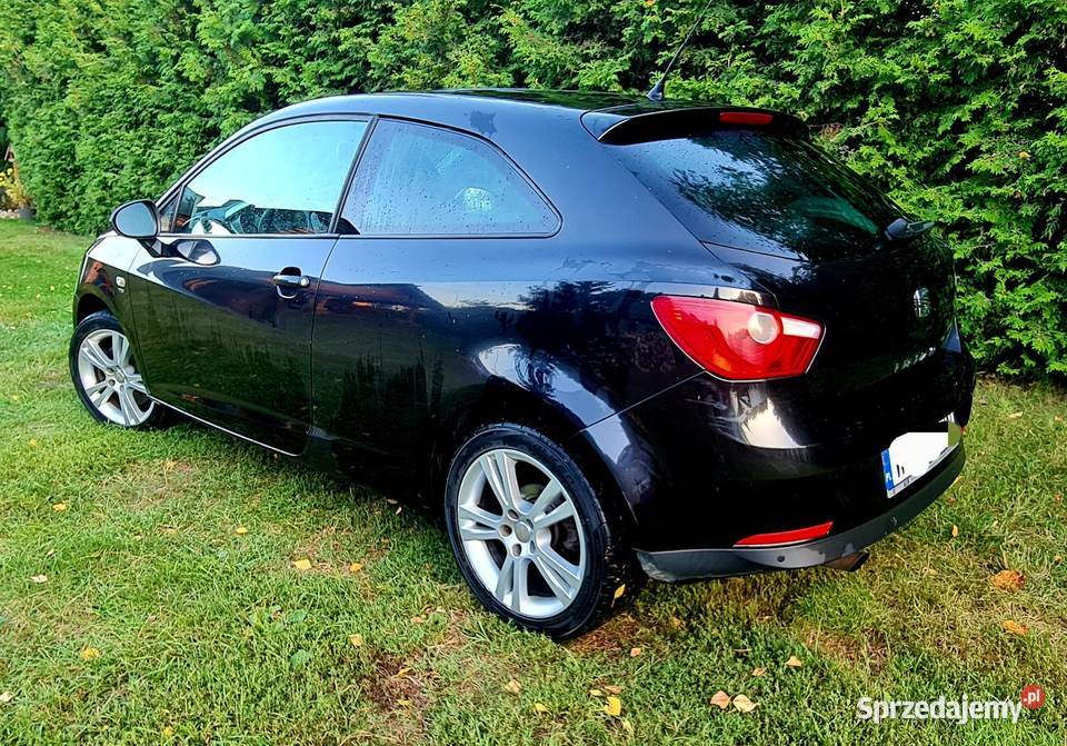 Seat Ibiza 19TDI 105 3d 55l6l spalanie czarna elektryczne lusterka