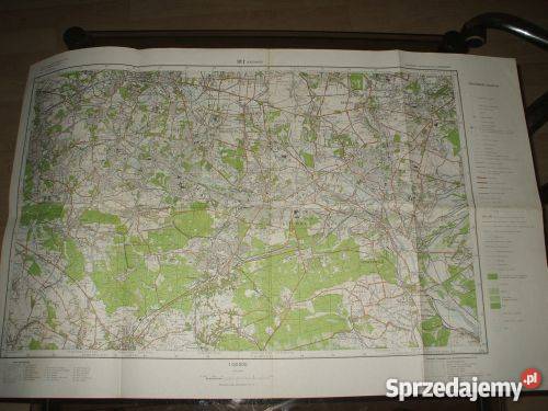 KATOWICE ŚLĄSK MAPA GEODEZYJNA Katowice