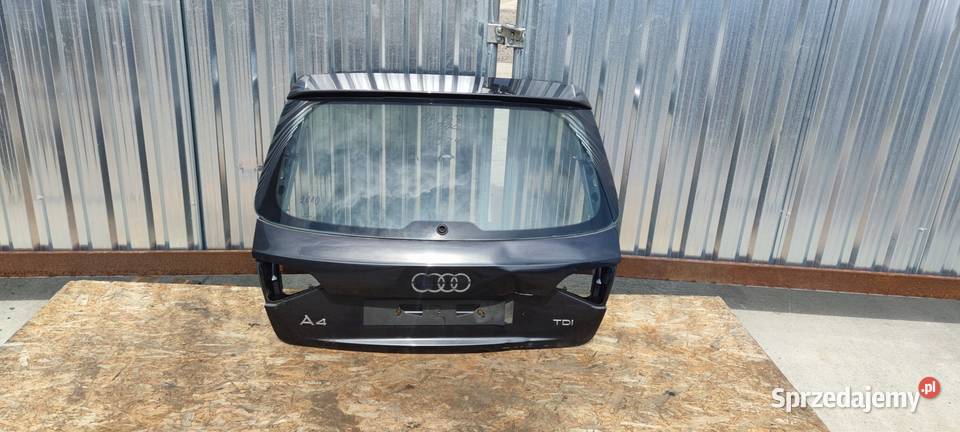 KLAPA TYŁ AUDI A4 B8 LIFT AVANT KOMBI LZ7L ORG Przystajń sprzedam