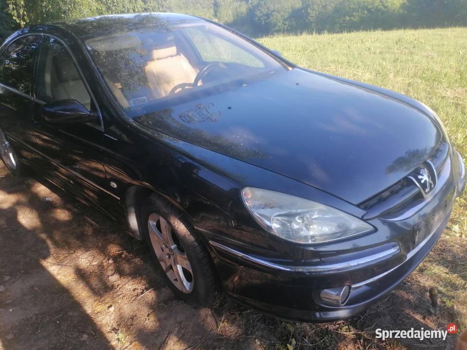 Peugeot 607 27 v6 hdi na części silnik maska Mostki