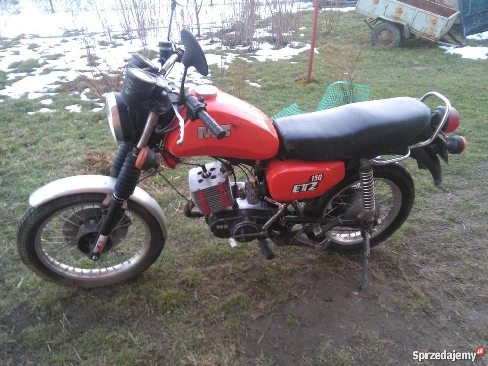 MZ Etz 150 Zarejestrowana nieuszkodzony