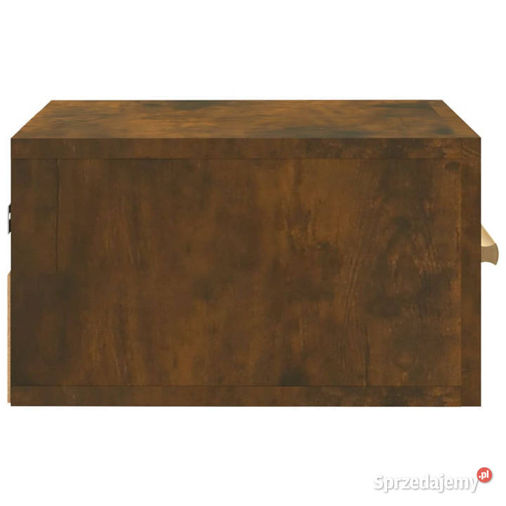 Wisząca szafka nocna przydymiony dąb 35x35x20 Nocne Warszawa