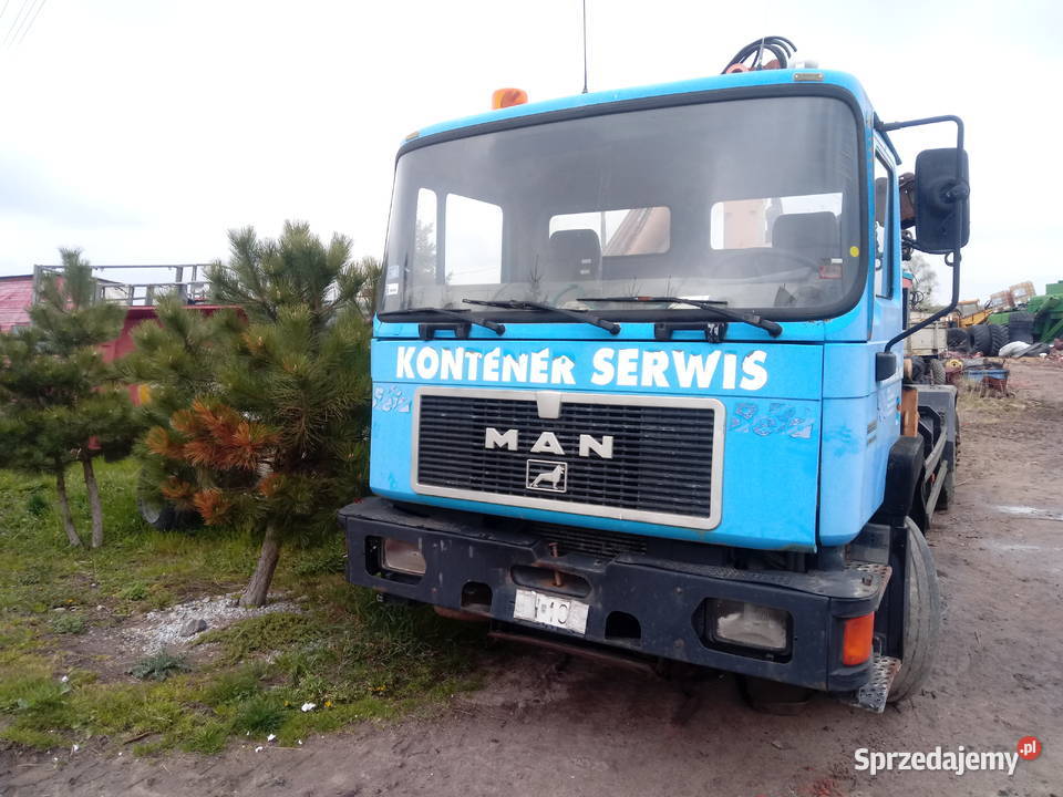 Man 26322 Hakowiec HDS ATLAS 801 sterowanie tak Samochody ciężarowe Wrocław