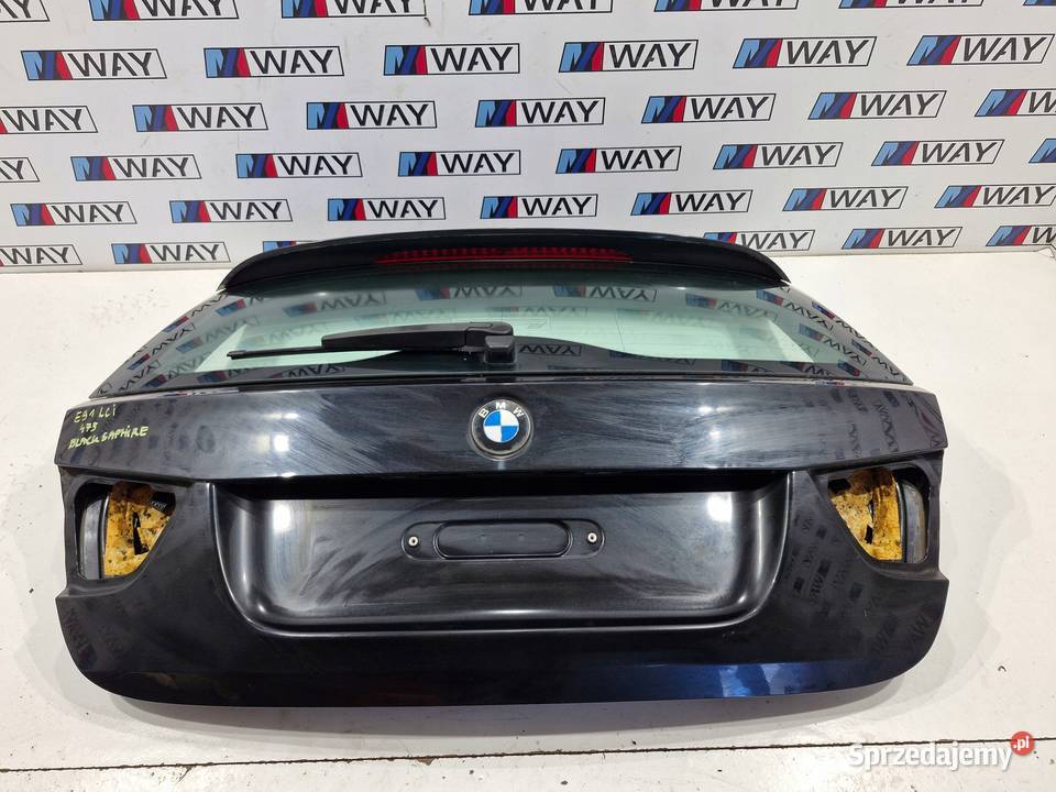 BMW E91 LCI KLAPA BAGAŻNIKA TYŁ TYLNA 475 BLACK