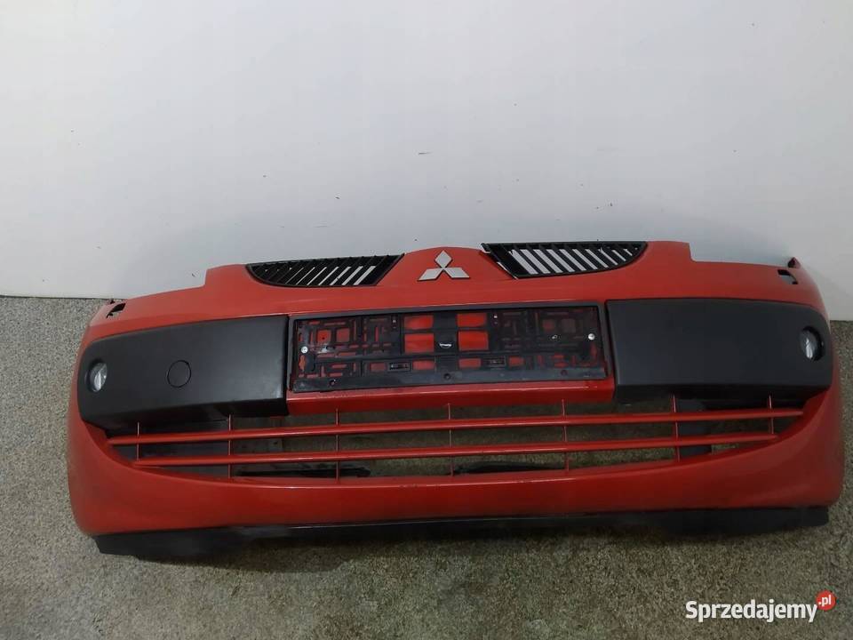 ZDERZAK PRZÓD CZERWONY Z30 Mitsubishi Colt VII