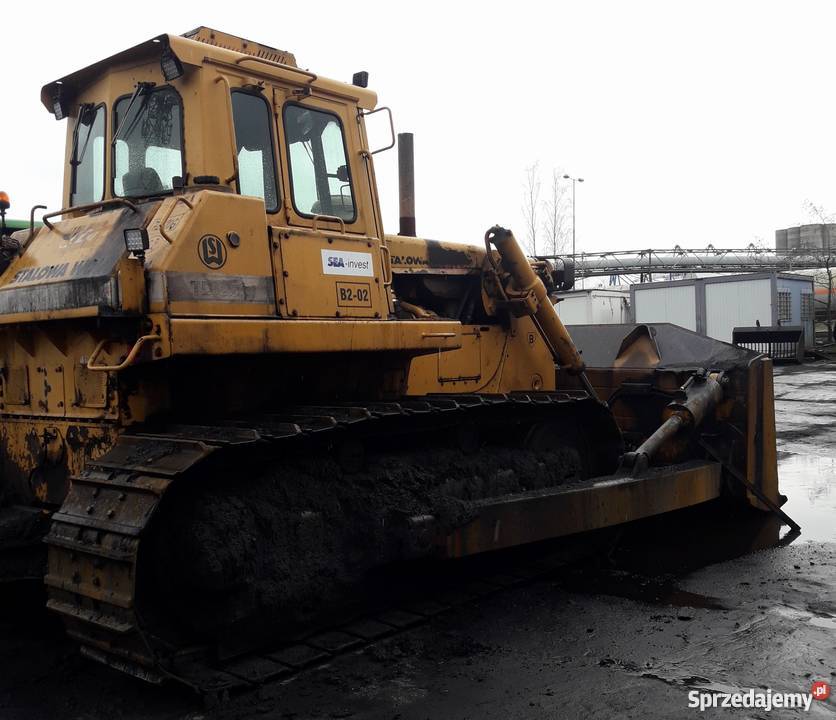 Spychacz TD25G używany stan uszkodzony pełny VAT Gdańsk