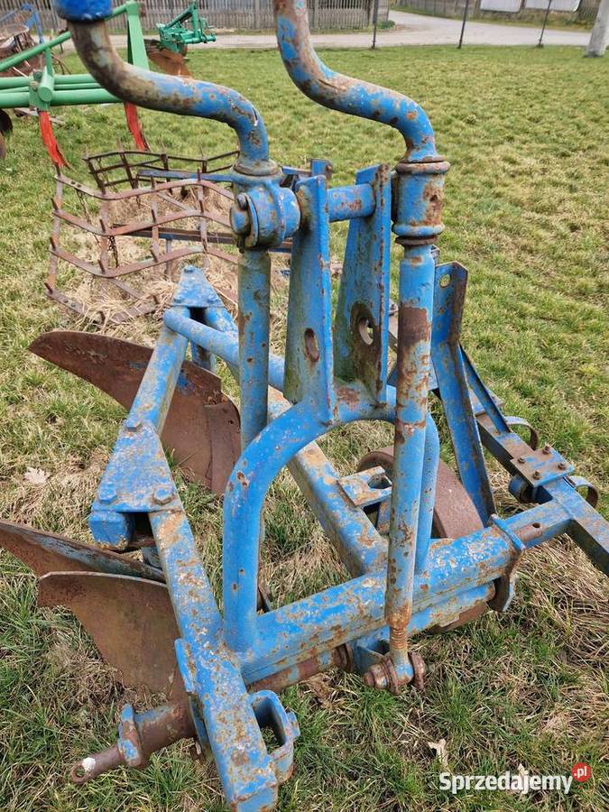 pług dwuskibowy Grudziądz używany 100 sprawny Głogowa